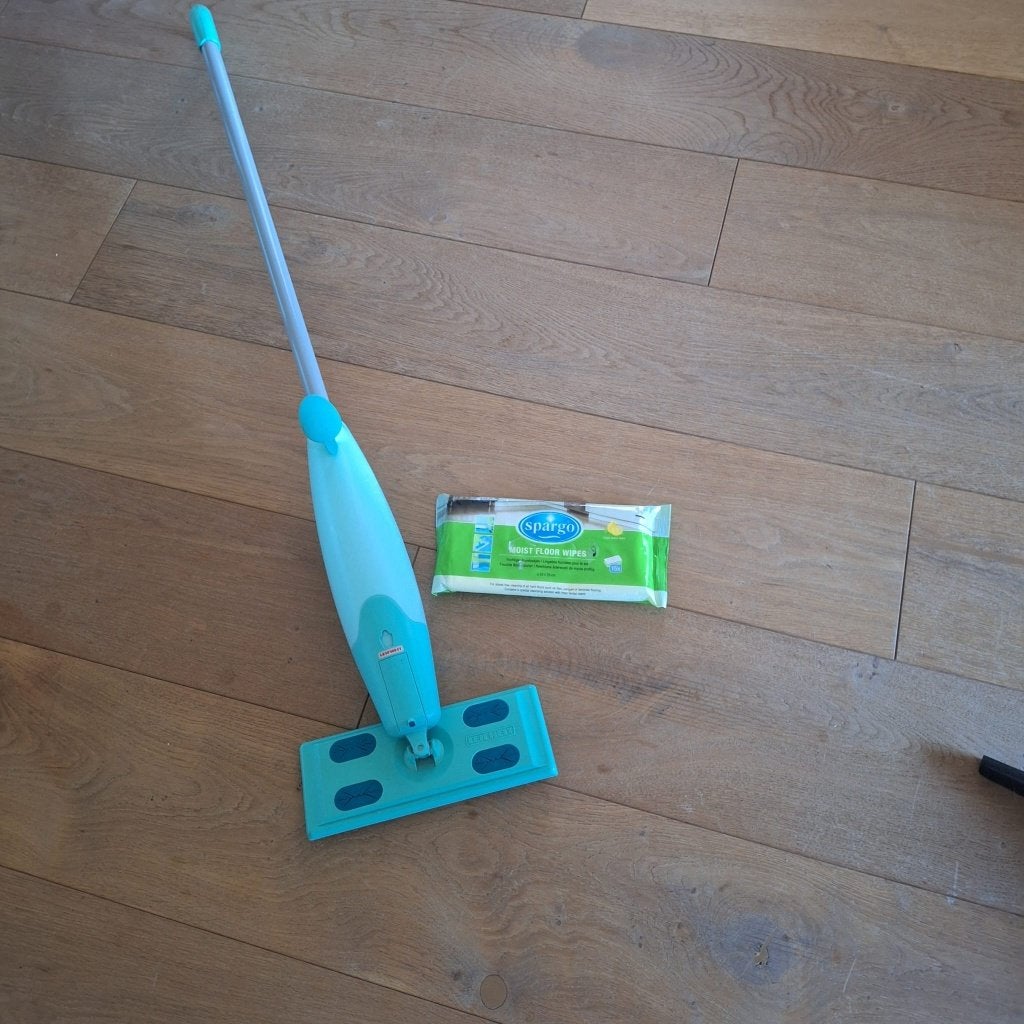 Leifheit Spray Mop / Vloerwisser met sproeifunctie, Ophalen, Mop of Dweil