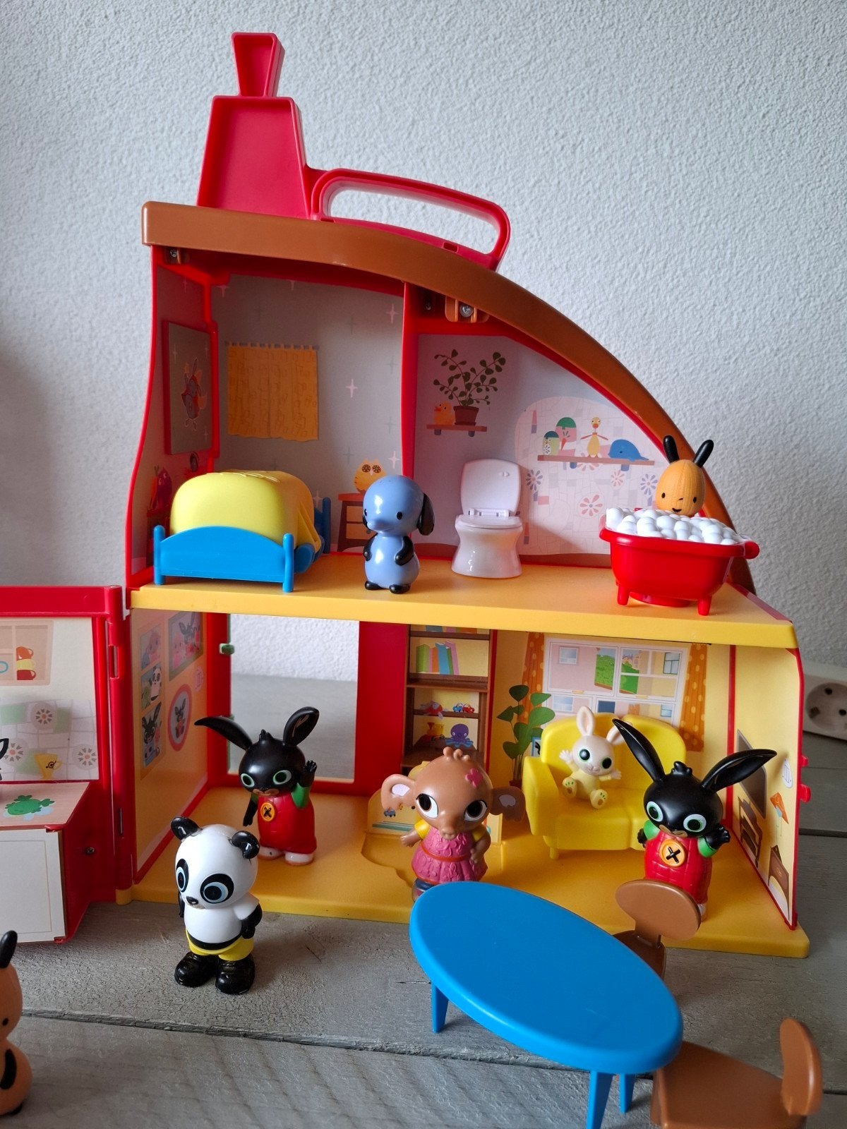 Bing Speelhuis met Figuren en Meubels, Ophalen of Verzenden, Gebruikt, Jongen of Meisje