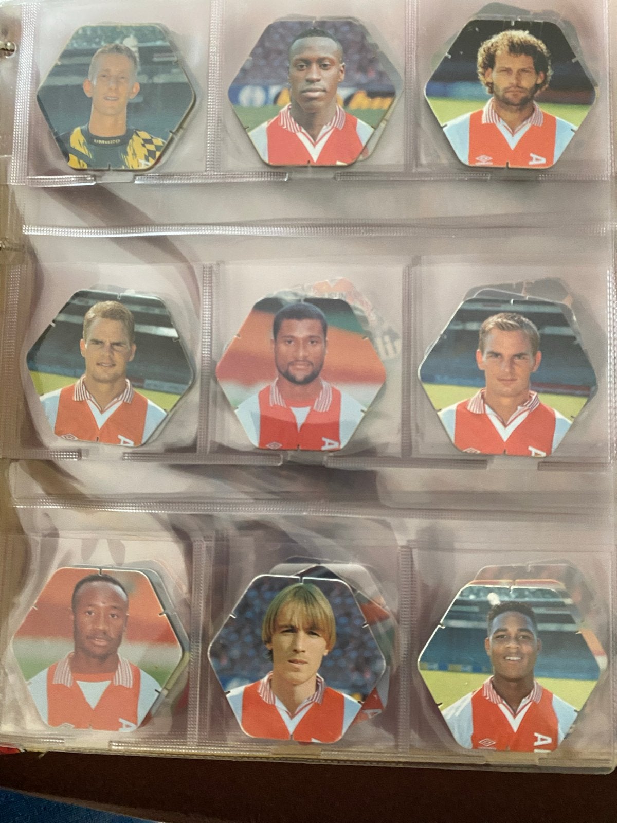 Ajax Super Topshots Flippo's - Zeldzame Collectie 91 stuks, Ophalen of Verzenden, Zo goed als nieuw, Ajax, Spelerskaart