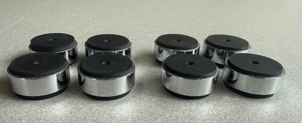 8 hifi dempers / apparaatvoeten, Ophalen of Verzenden, Gebruikt, Minder dan 60 watt, Overige merken