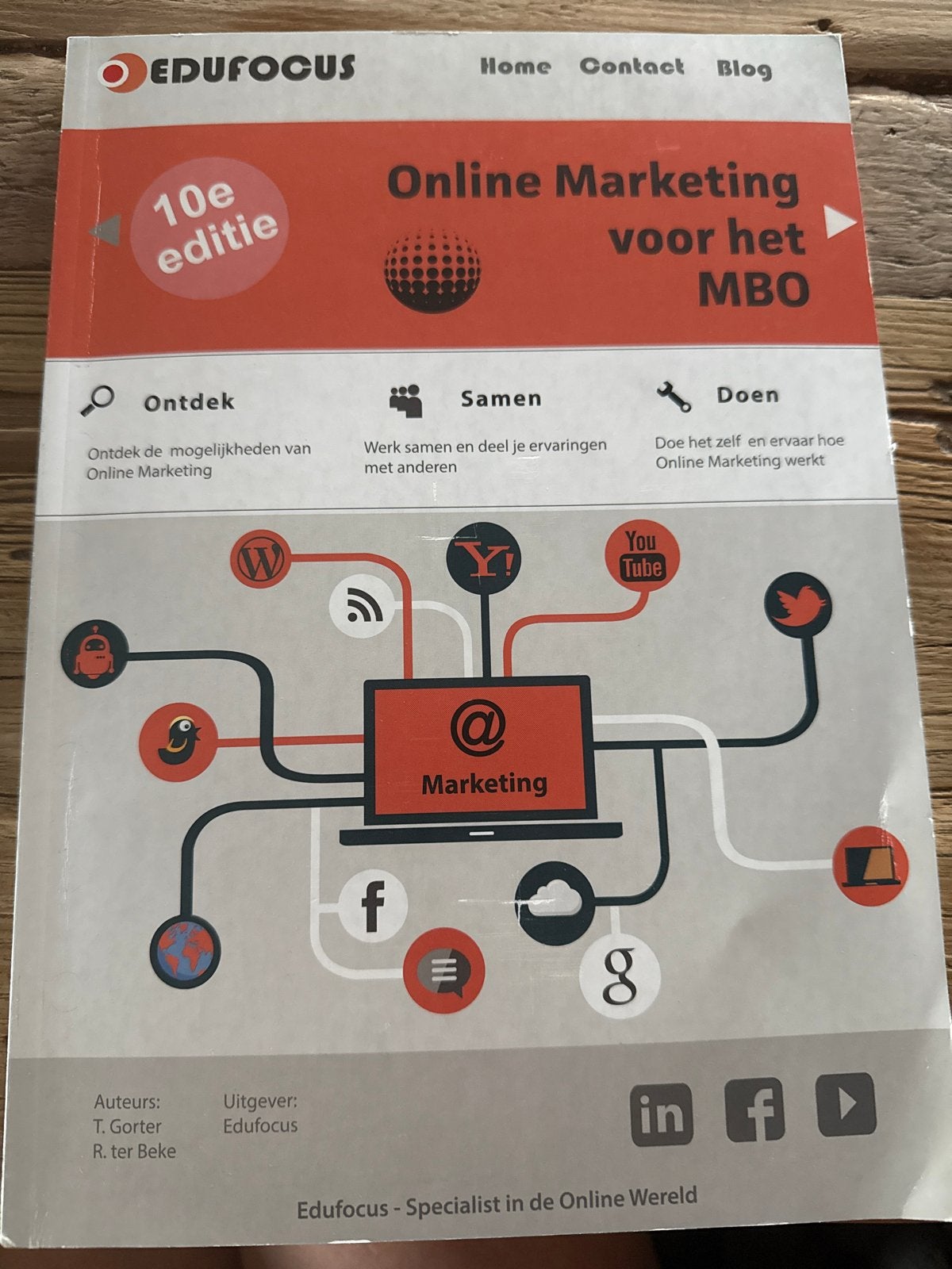 Online Marketing voor het MBO - 10e editie, Boeken, Ophalen of Verzenden, Gamma, Nieuw, MBO