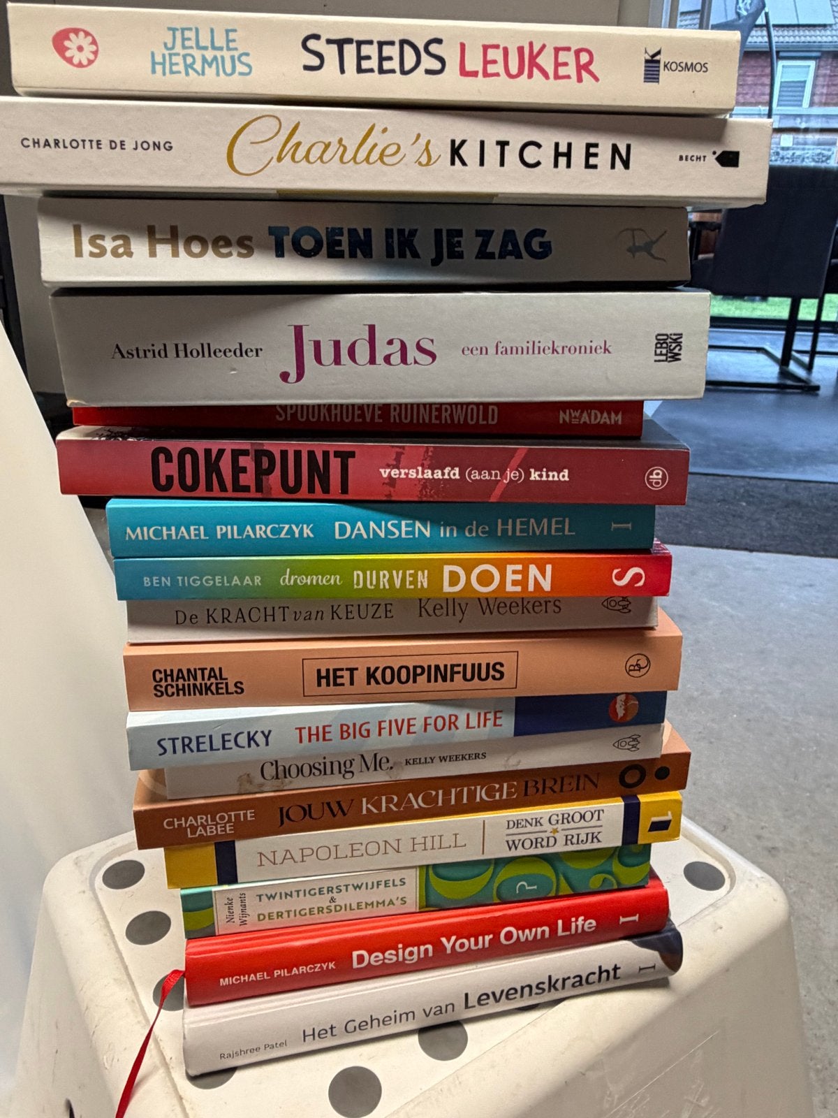Stapel boeken: diverse titels, volledige stapel. 20 euro, Boeken, Ophalen, Gelezen