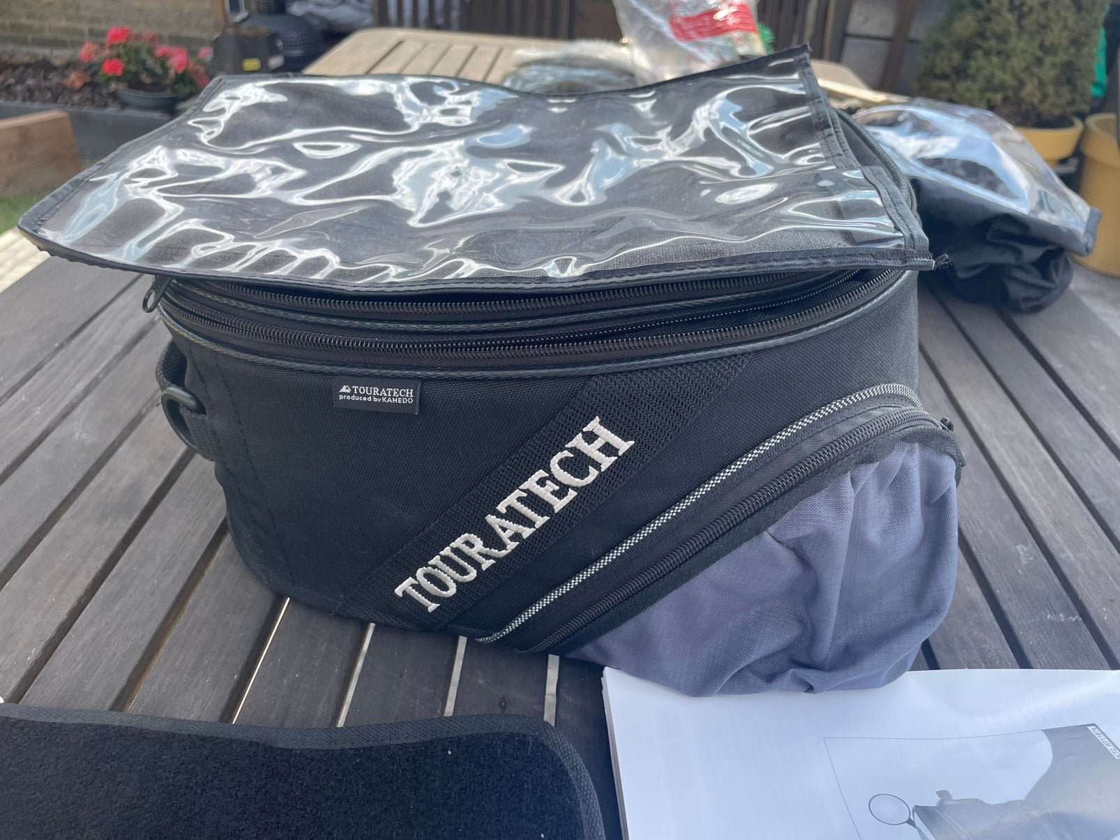 Touratech tanktas voor de motor, Ophalen, Zo goed als nieuw