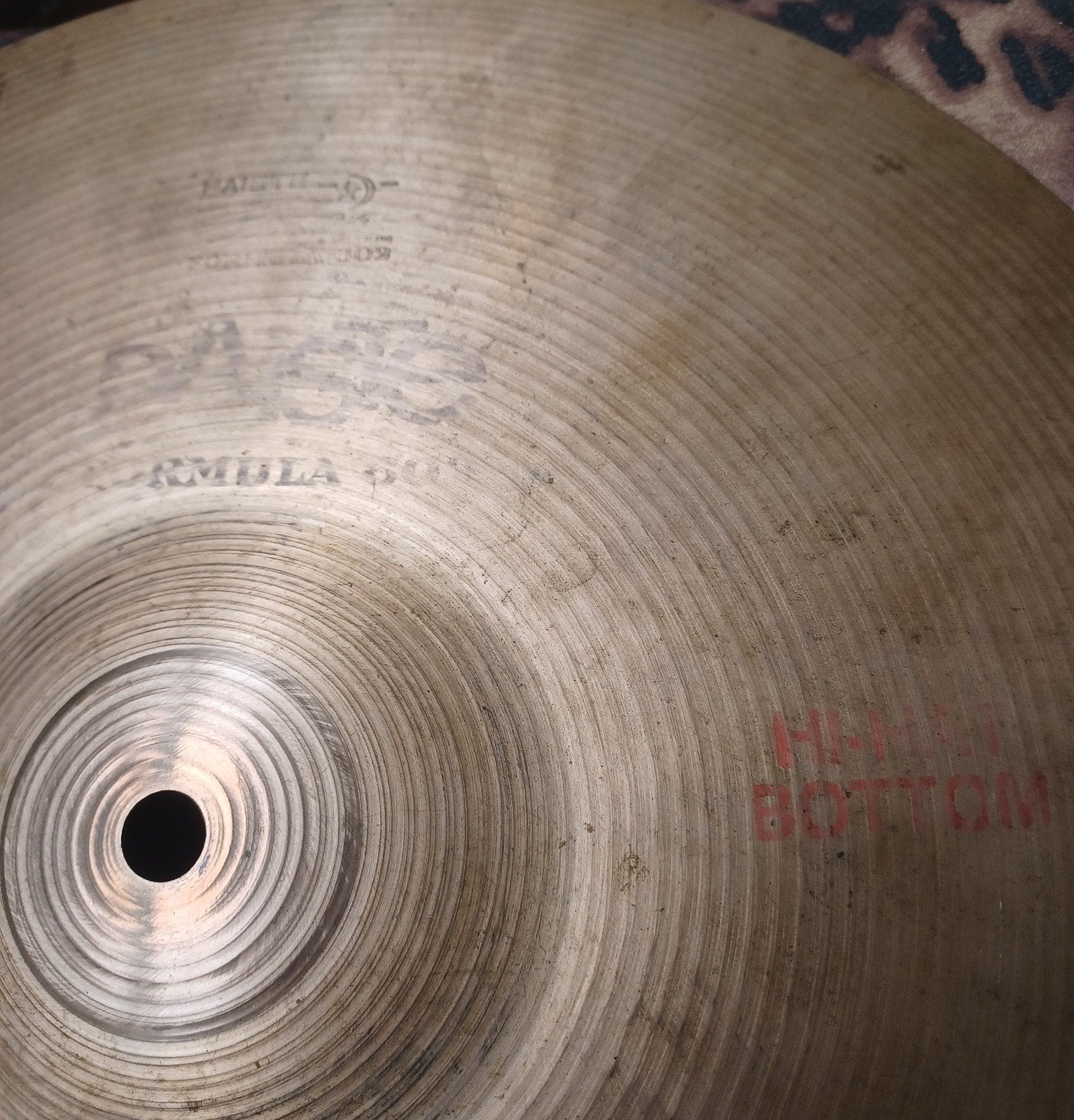 Paiste 602 formula pre serial LEES AUB!, Ophalen of Verzenden, Gebruikt, Overige merken