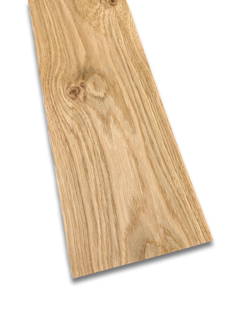 Eiken rustiek houtfineer 59x14 cm, -, Verzenden, Minder dan 20 mm, -
