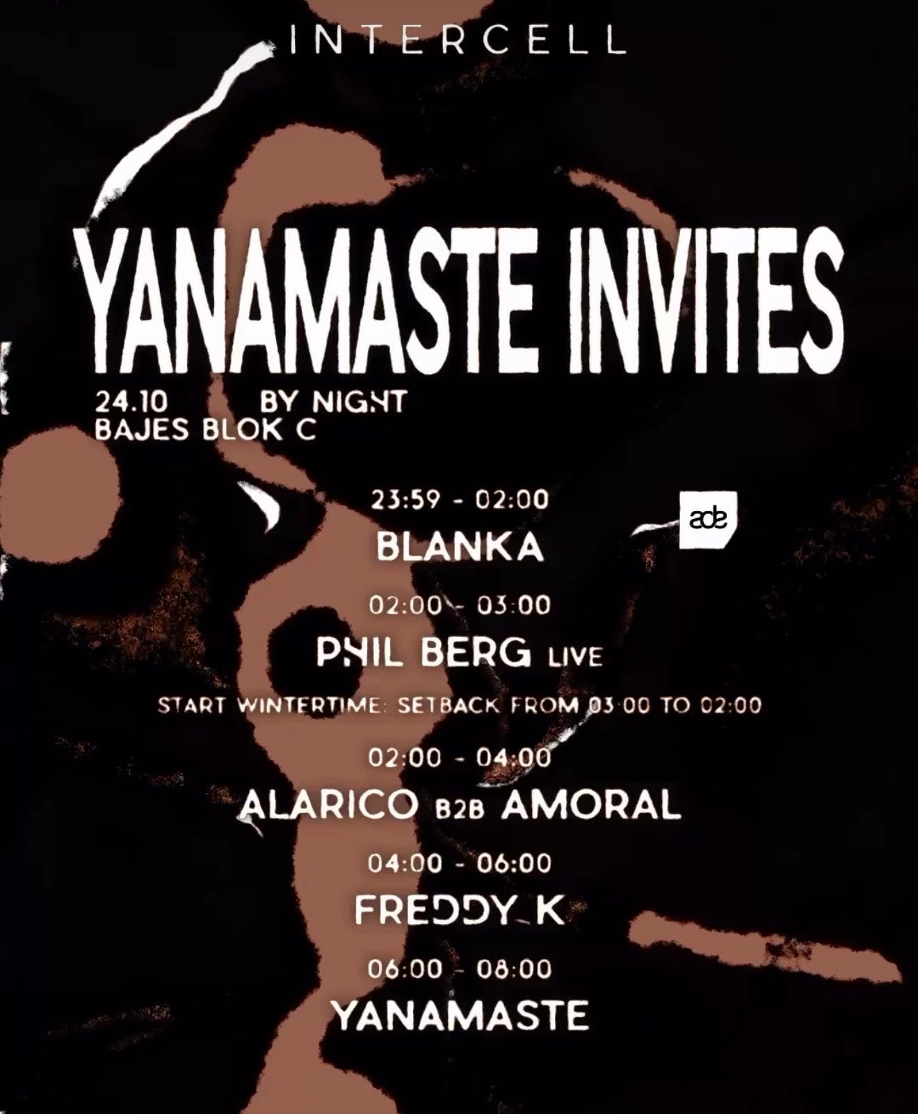 Yanamaste Intercell ADE te koop, Tickets en Kaartjes, Eén persoon