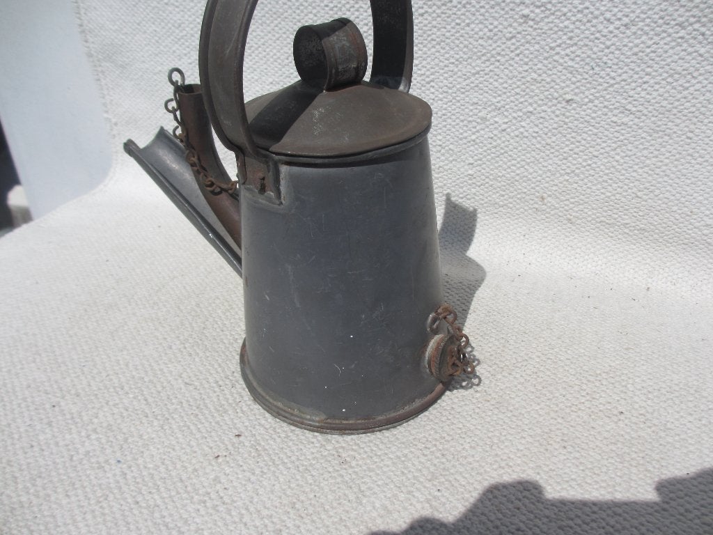 Vintage mijnwerkers lamp Engeland +/- 1900, Ophalen of Verzenden