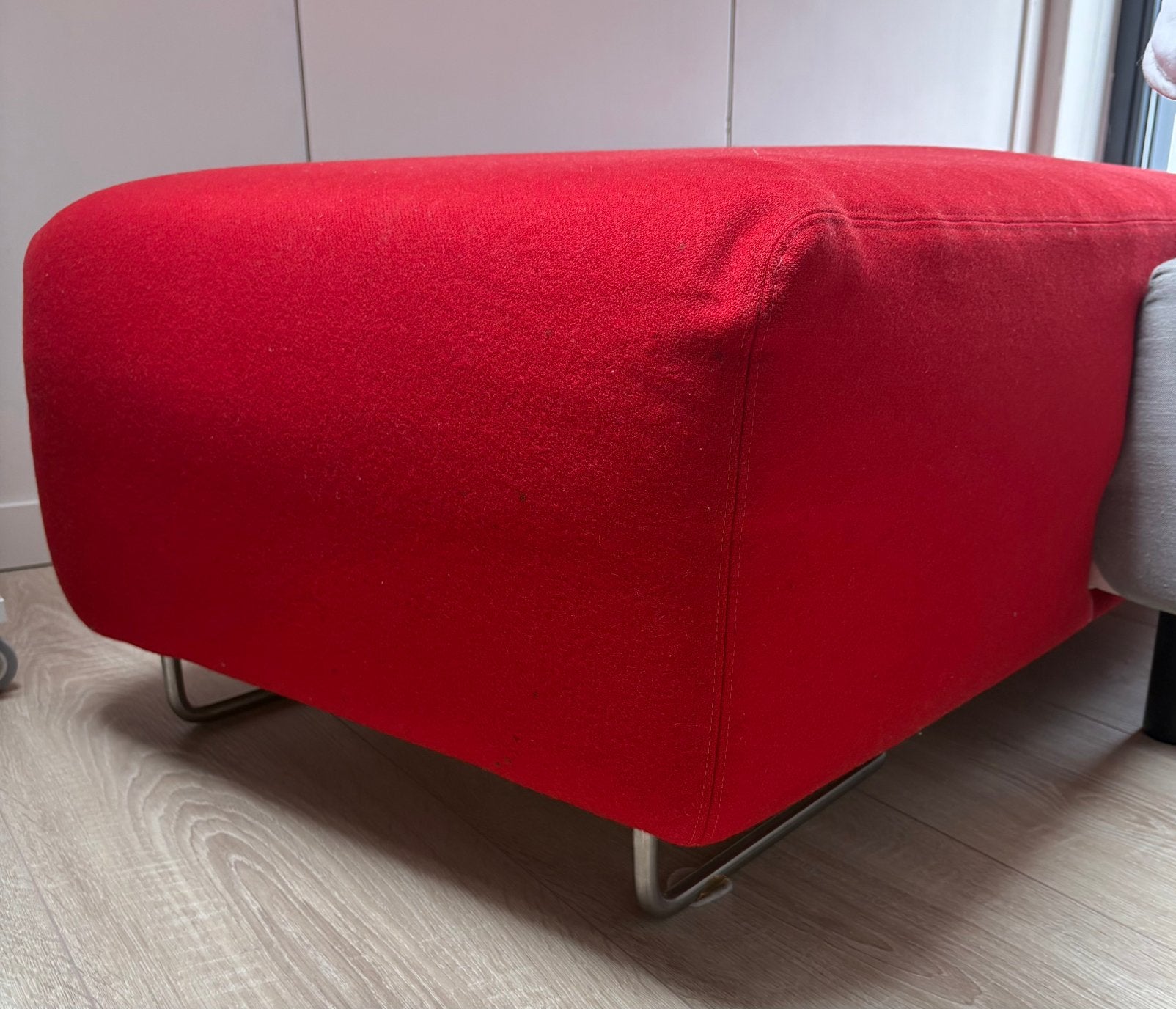 Ottoman Moroso Lowland, Ophalen, Gebruikt, 125 cm of meer, Stof