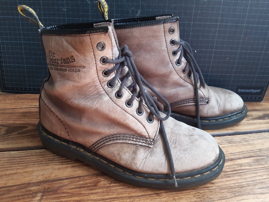 Dr. Martens, vintage, Bruin, Ophalen of Verzenden, Dr. Martens, Gedragen
