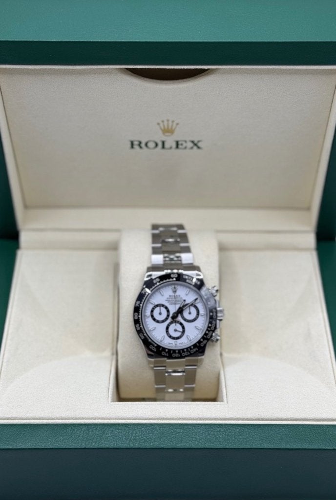 Rolex Daytona Panda, Wit, IOS, Nieuw, Ophalen of Verzenden