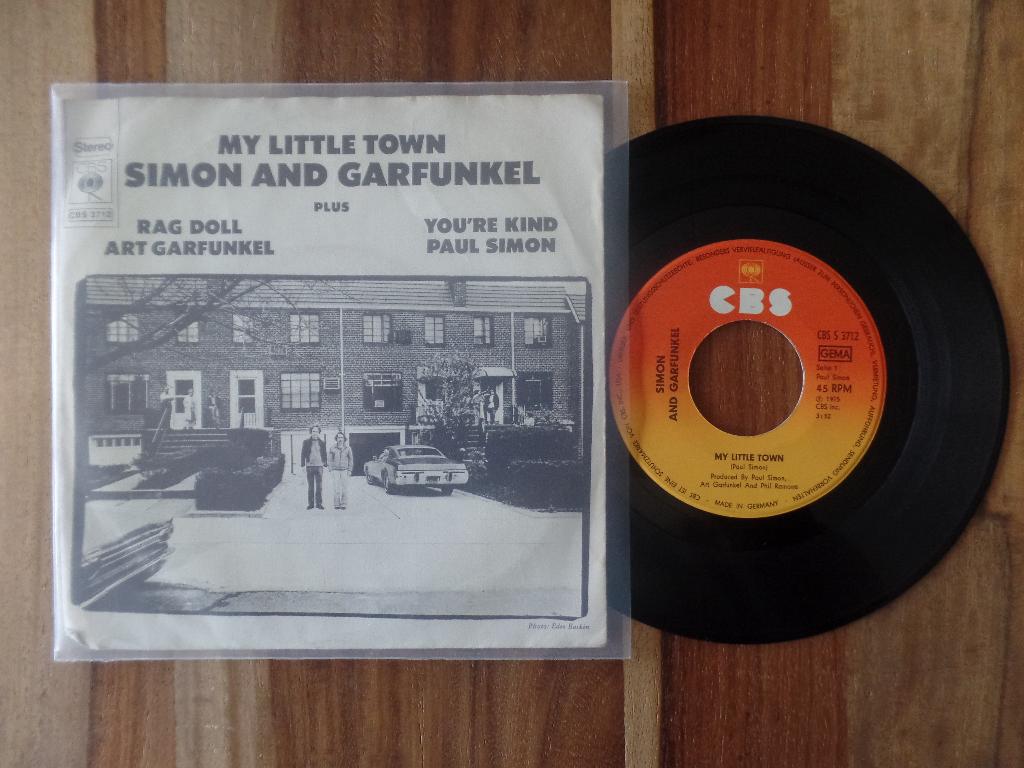 single Simon & Garfunkel - My Little Town, Gebruikt, 7 inch, Single, Ophalen of Verzenden