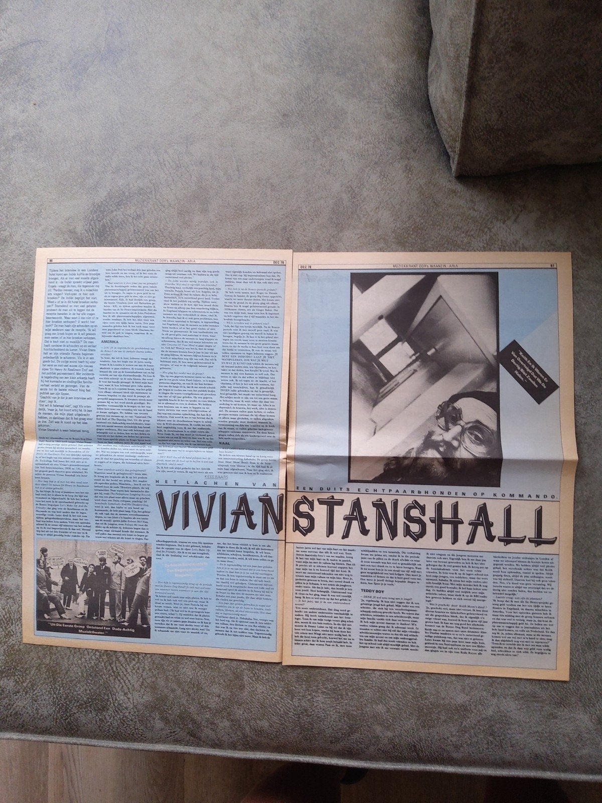 Bonzo dog band: Vivian Stanshall, Verzamelen, Ophalen of Verzenden, Boek, Tijdschrift of Artikel