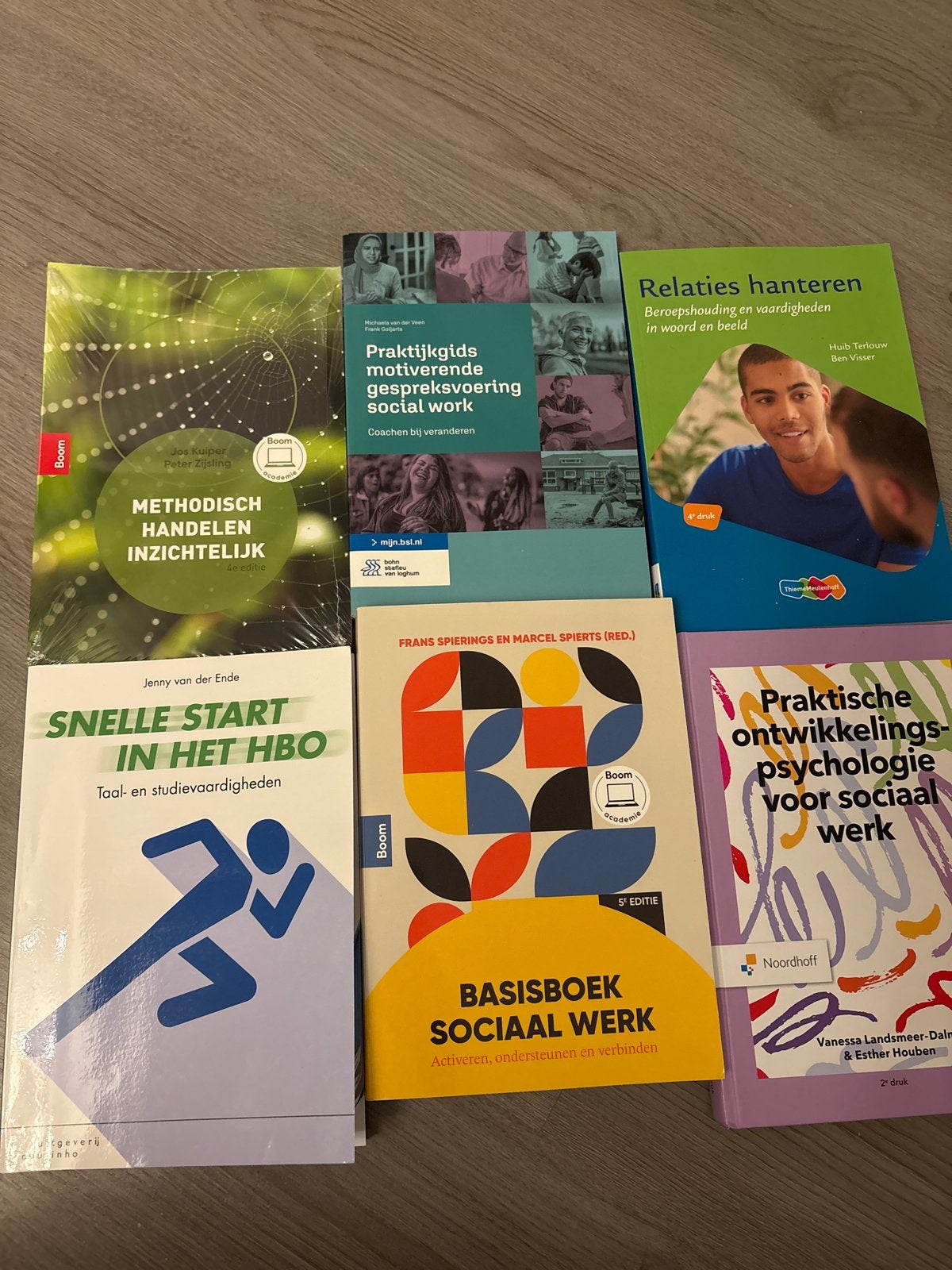 Social Work Boeken Leerjaar 1 & 2 ad(HBO), Boeken, Ophalen, Gamma, Zo goed als nieuw, HBO