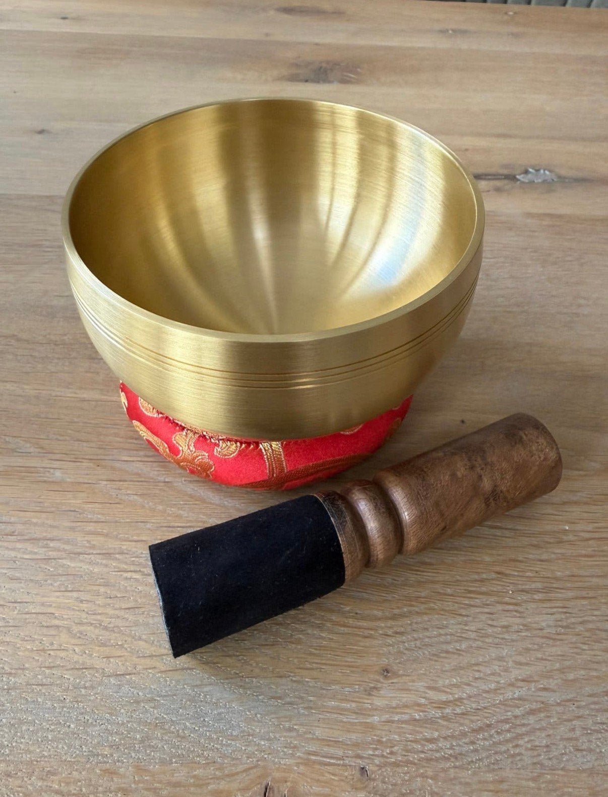 Klankschaal 12 cm incl. Klopper en klankschaal kussen ️️, Ophalen of Verzenden, Nieuw
