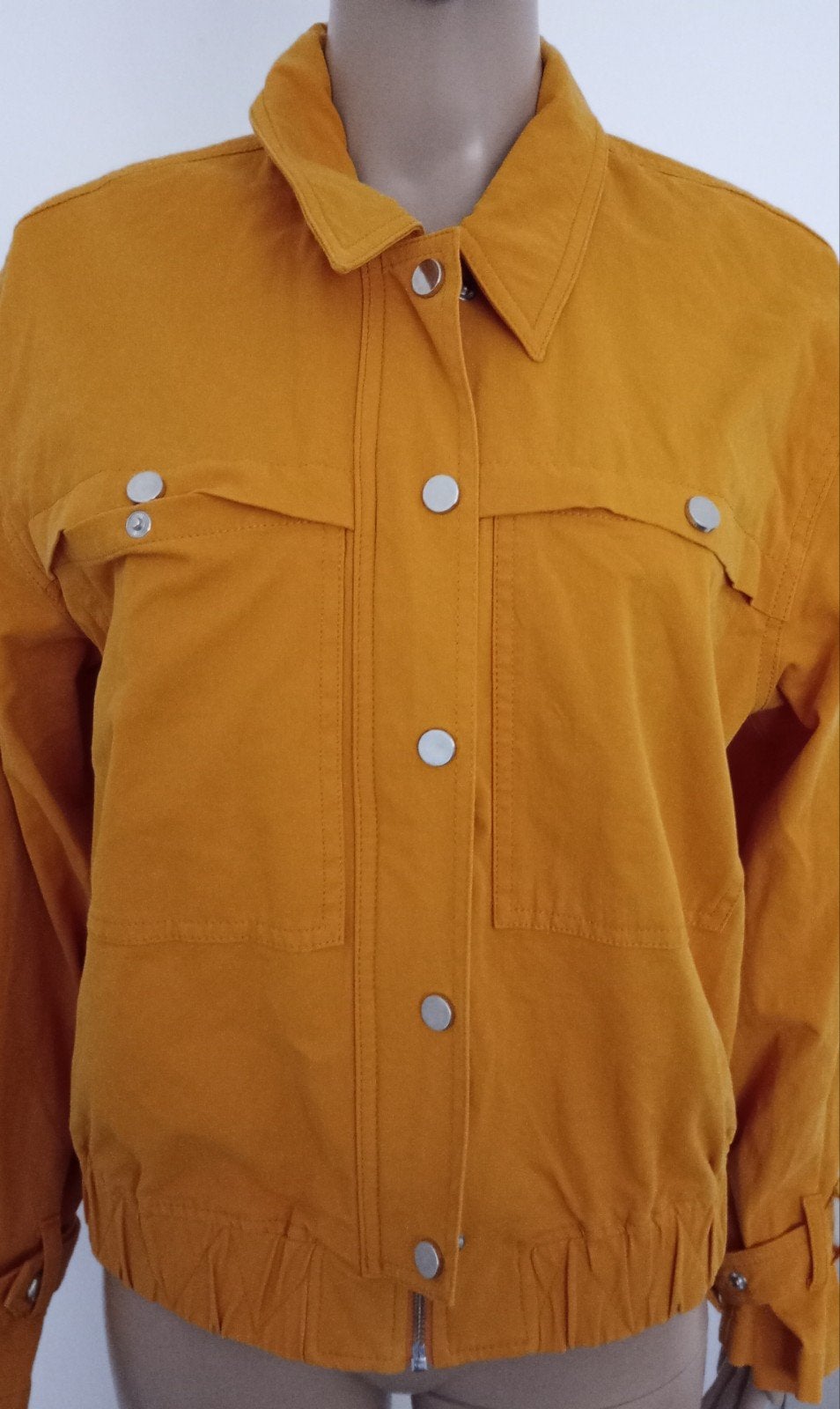 donkergeel jack superstaat 40, Ophalen of Verzenden, Maat 48/50 (M), Blauw