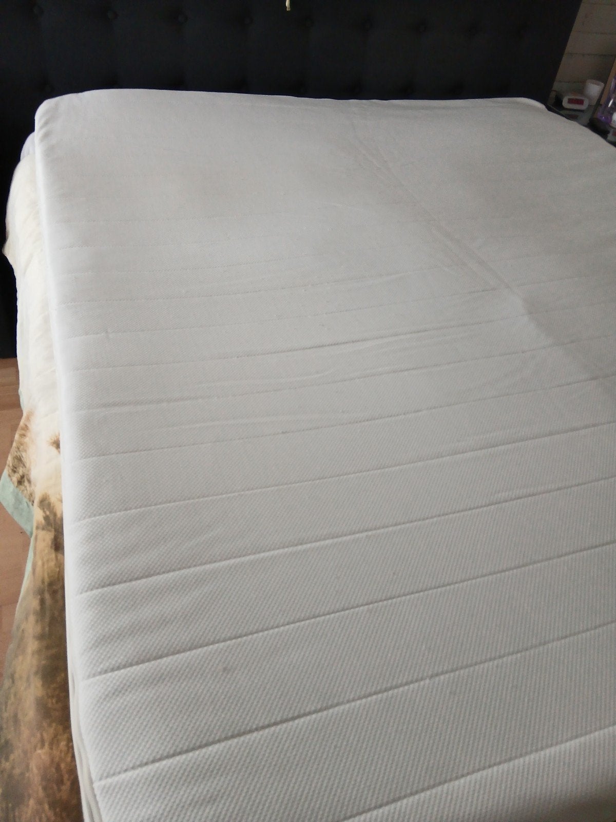 Topper 180 x 200 schoon gewassen, Huis en Inrichting, Slaapkamer | Boxsprings, Ophalen, Gebruikt, Tweepersoons, 180 cm