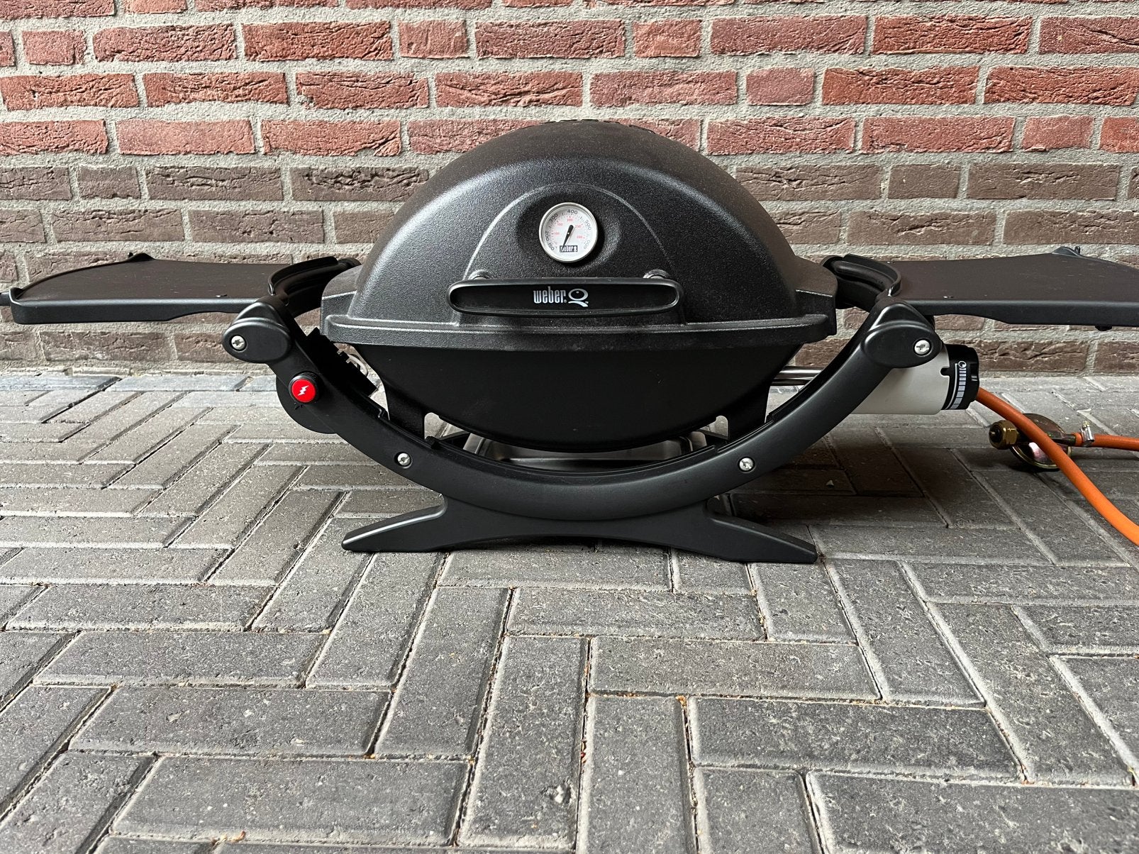 Weber Q120 gasbarbecue, Ophalen, Zo goed als nieuw