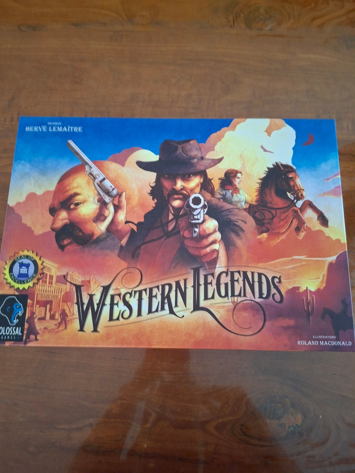 Western Legends Bordspel - Avontuur in het Wilde Westen, Vijf spelers of meer, Ophalen of Verzenden, Zo goed als nieuw