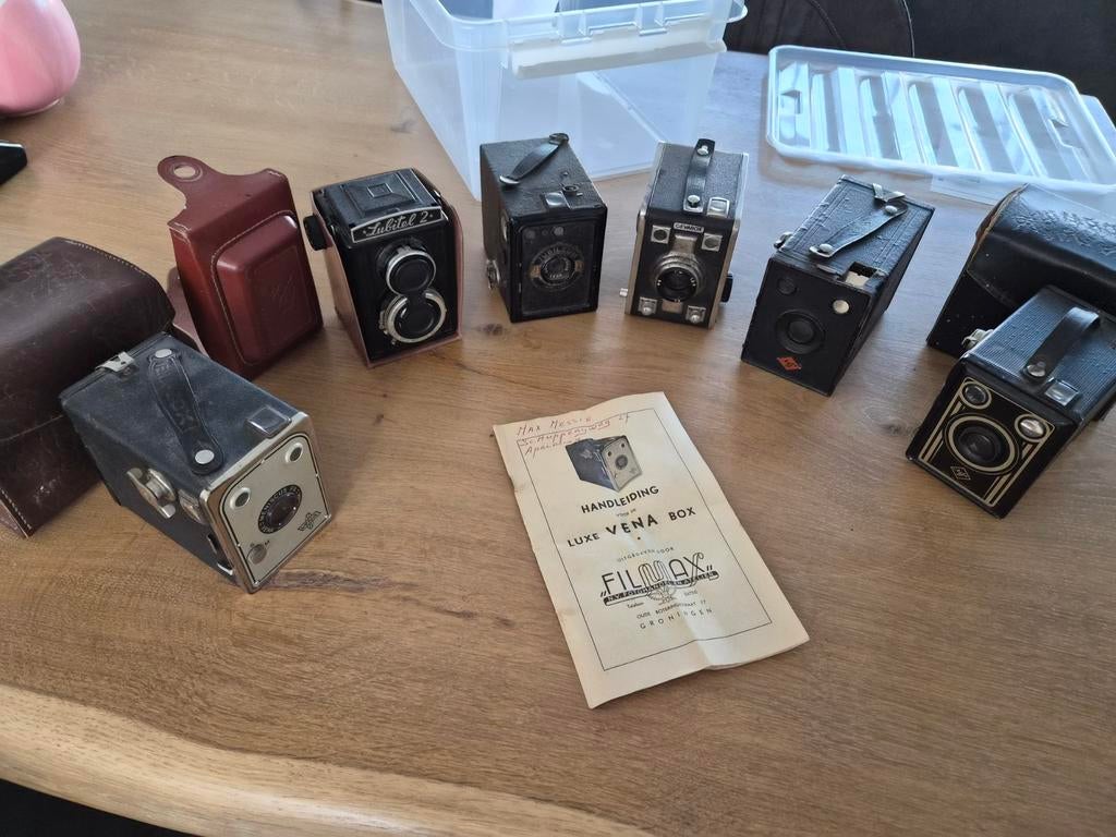 Verzameling box camera's, Ophalen of Verzenden, Compact, Overige Merken