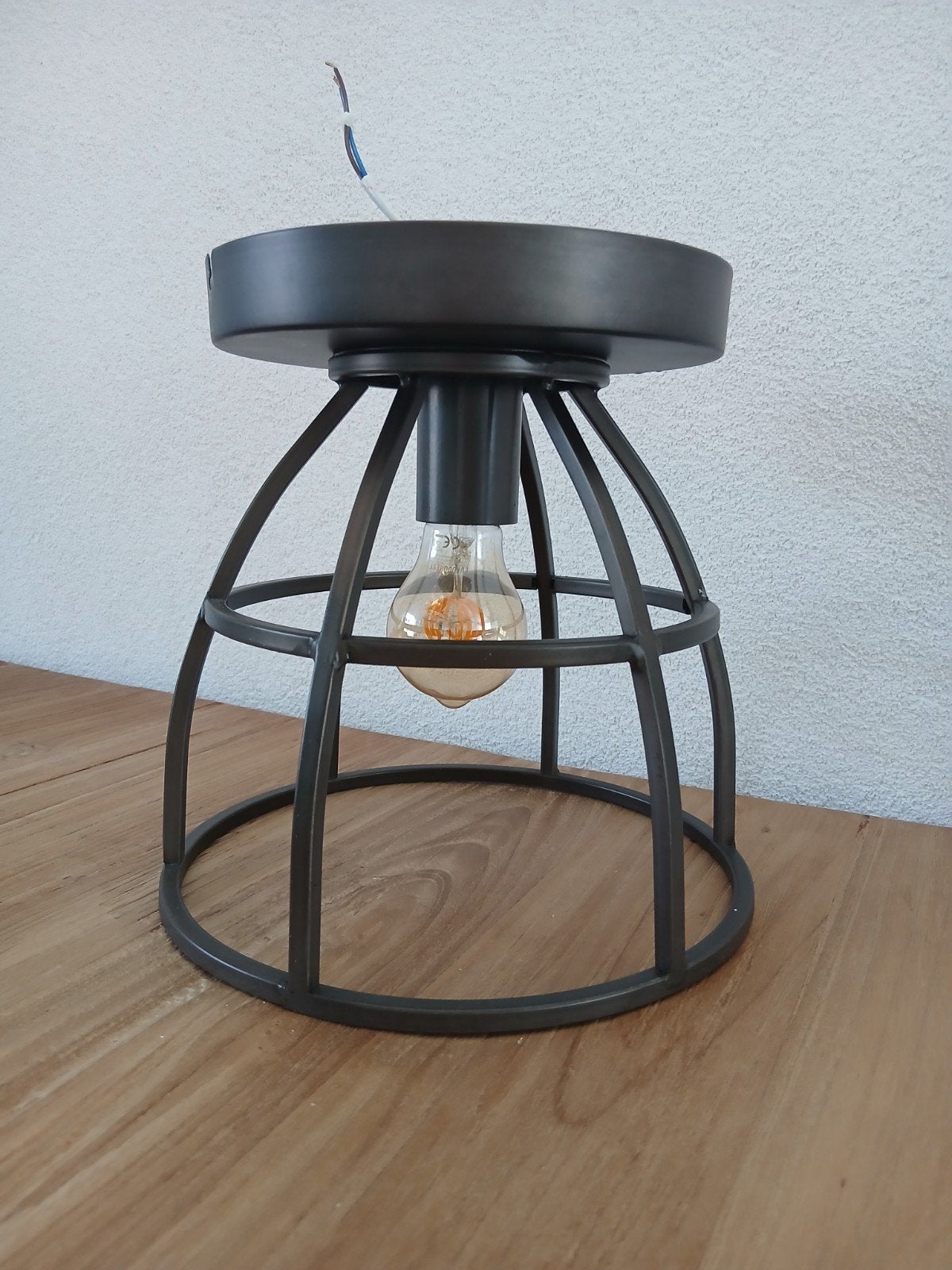 Brilliant Matrix - Plafondlamp, Zwart, Ophalen of Verzenden, Zo goed als nieuw, Plafondlamp
