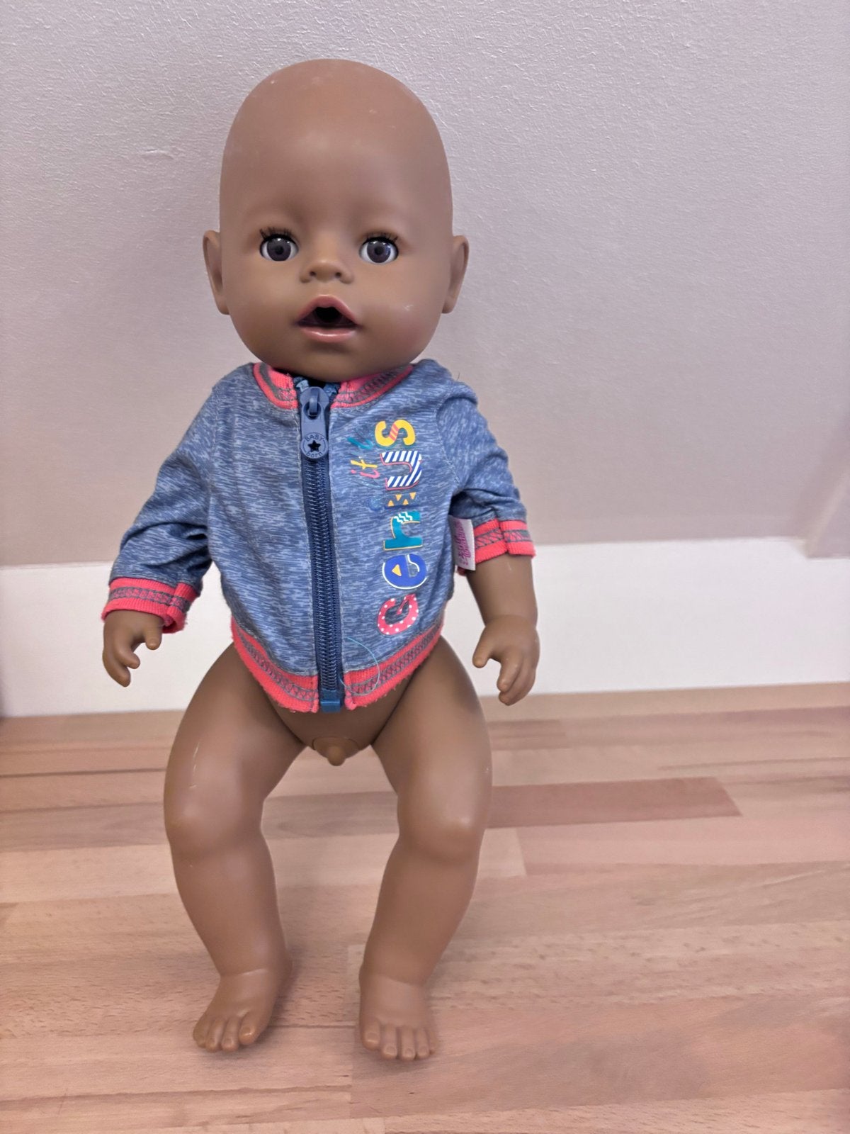 Baby Born pop jongen met kleding en accessoires, Ophalen, Gebruikt, Babypop