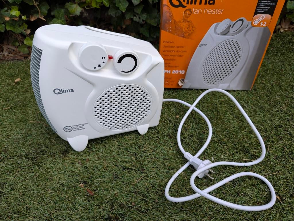 Qlima elektrische kachel, Huis en Inrichting, Ophalen of Verzenden, Zo goed als nieuw, Overige brandstoffen, Petroleumkachel