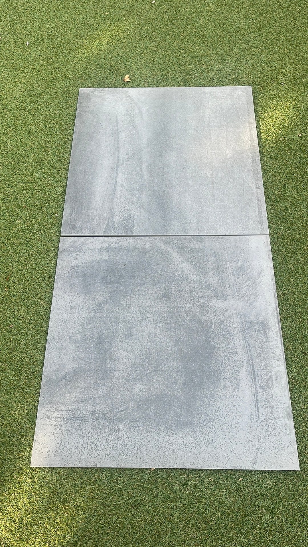 Zeer mooie vloertegels grijs, Tuin en Terras, Ophalen of Verzenden, Zo goed als nieuw, Beton, Terrastegels