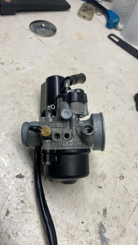 Orginele dellorto 17,5 mm carberateur, Ophalen of Verzenden, Zo goed als nieuw, Carburateur