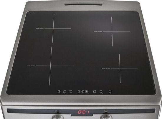 Inventum inductie fornuis VFI6042RVS - RVS/Zwart, Witgoed en Apparatuur, Fornuizen, Inventum Huishoudelijke Apparaten B.V., 60 cm of meer