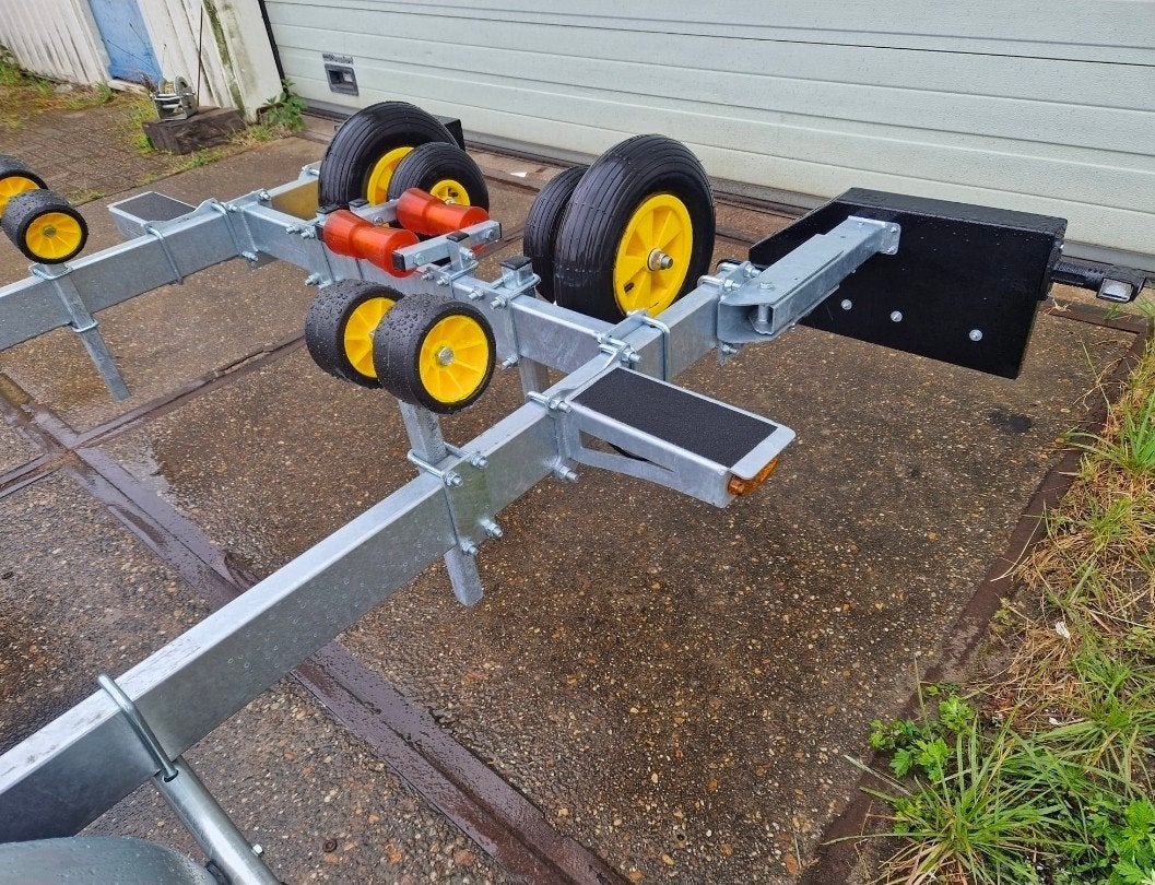 Pega SH 1350/600 geremde kanteltrailer uit voorraad !!!!, Watersport en Boten, Minder dan 1500 kg, Verstelbare verlichting, 6 tot 9 meter
