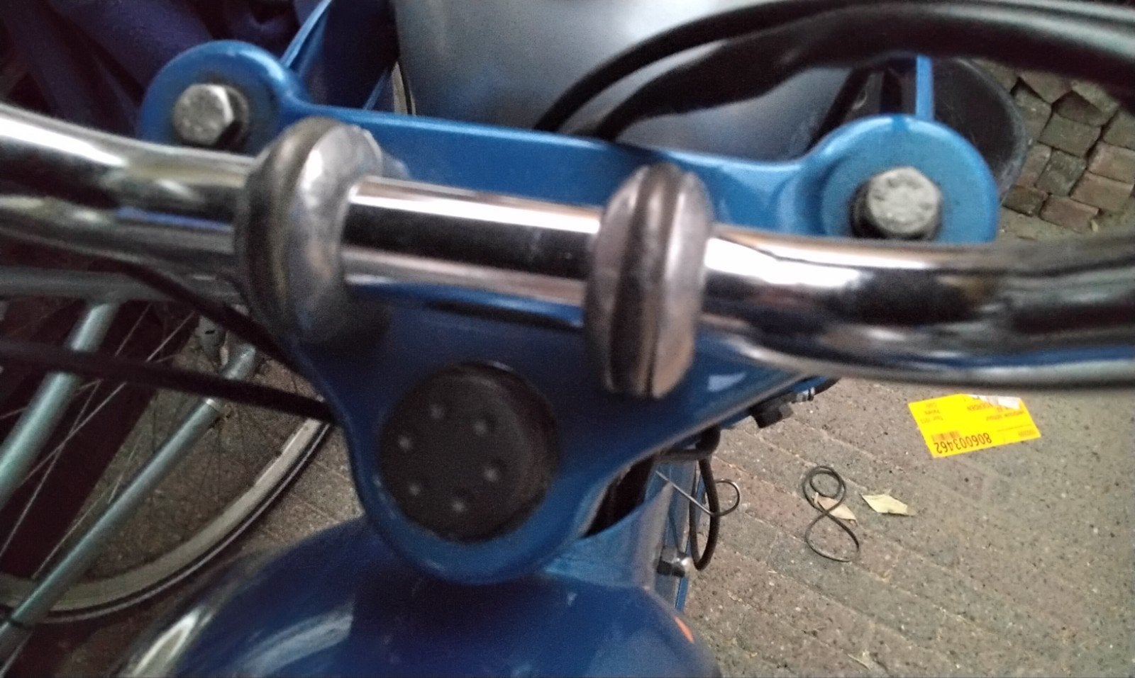 GEZOCHT, GAAF EXEMPLAAR KROONPLAAT VOOR BATAVUS TS 49., Ophalen of Verzenden, Overige merken