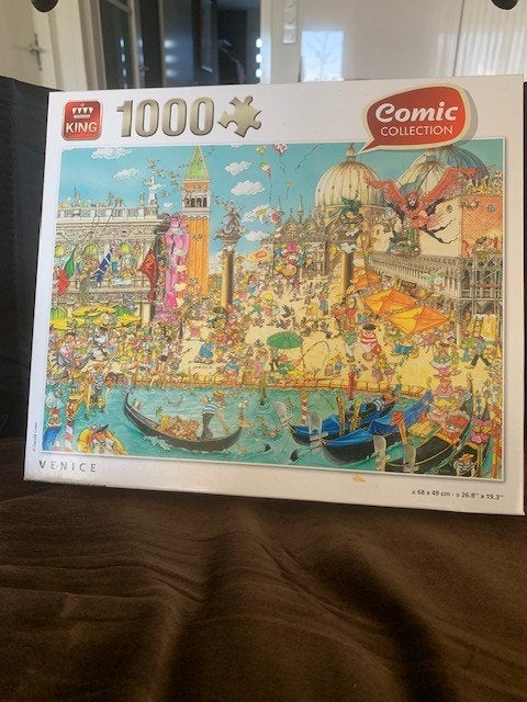 Puzzel (Comic Collection) Venice 1.000 stukjes, Ophalen of Verzenden, 500 t/m 1500 stukjes, Zo goed als nieuw, Legpuzzel
