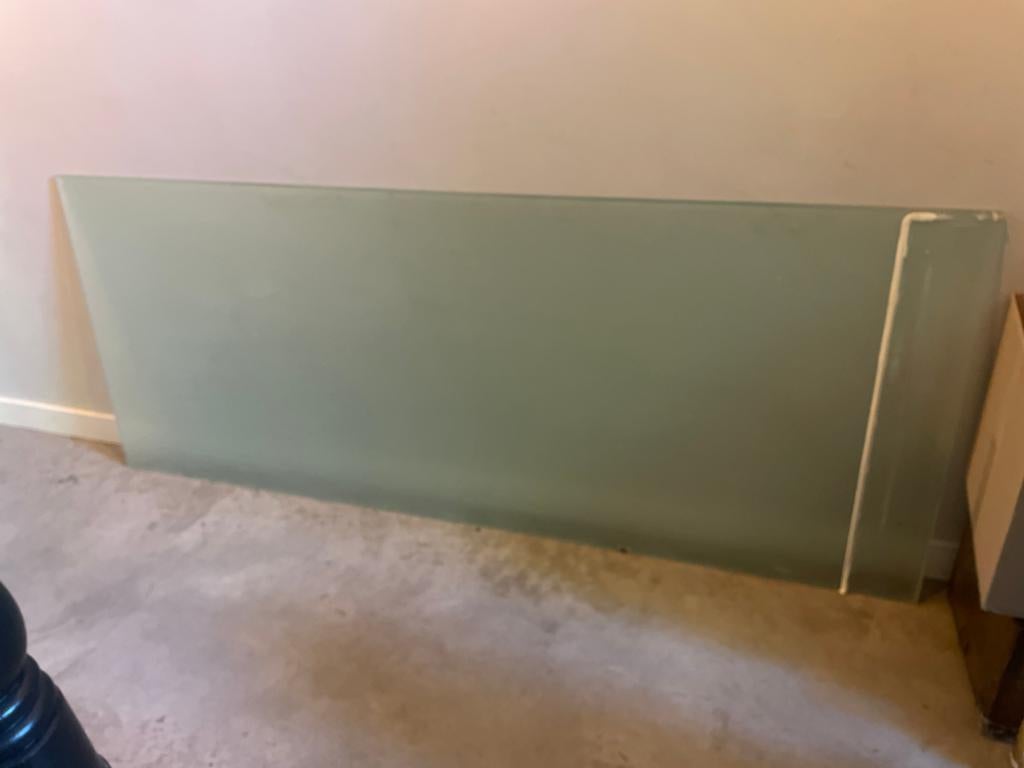 Matglazen douchewand 80x200 cm gratis!, Ophalen, Gebruikt, 80 tot 120 cm, Overige typen