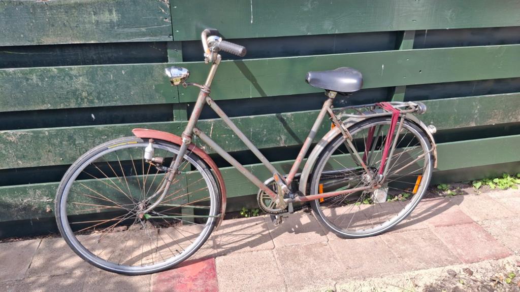 Fiets uit 1952! Oude fiets, 51 tot 55 cm, Verzenden, Terugtraprem, Jaren '50