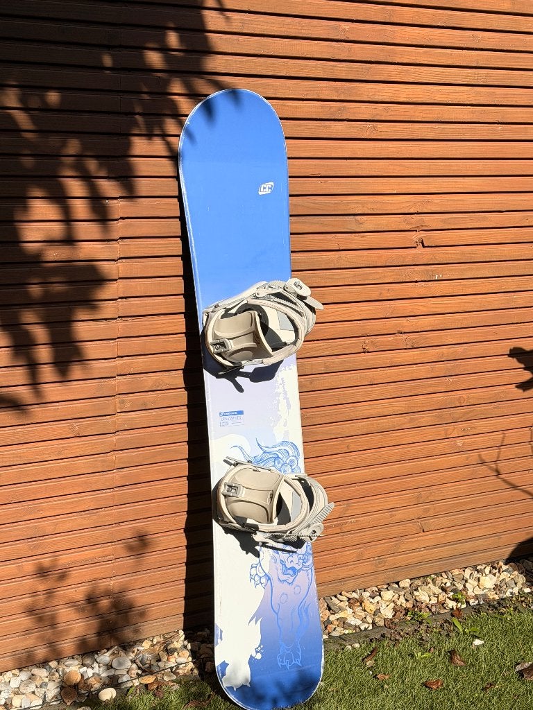 Junior snowboard 138 cm freestyle Crazy Creek Lion, Ophalen of Verzenden, Gebruikt, Board