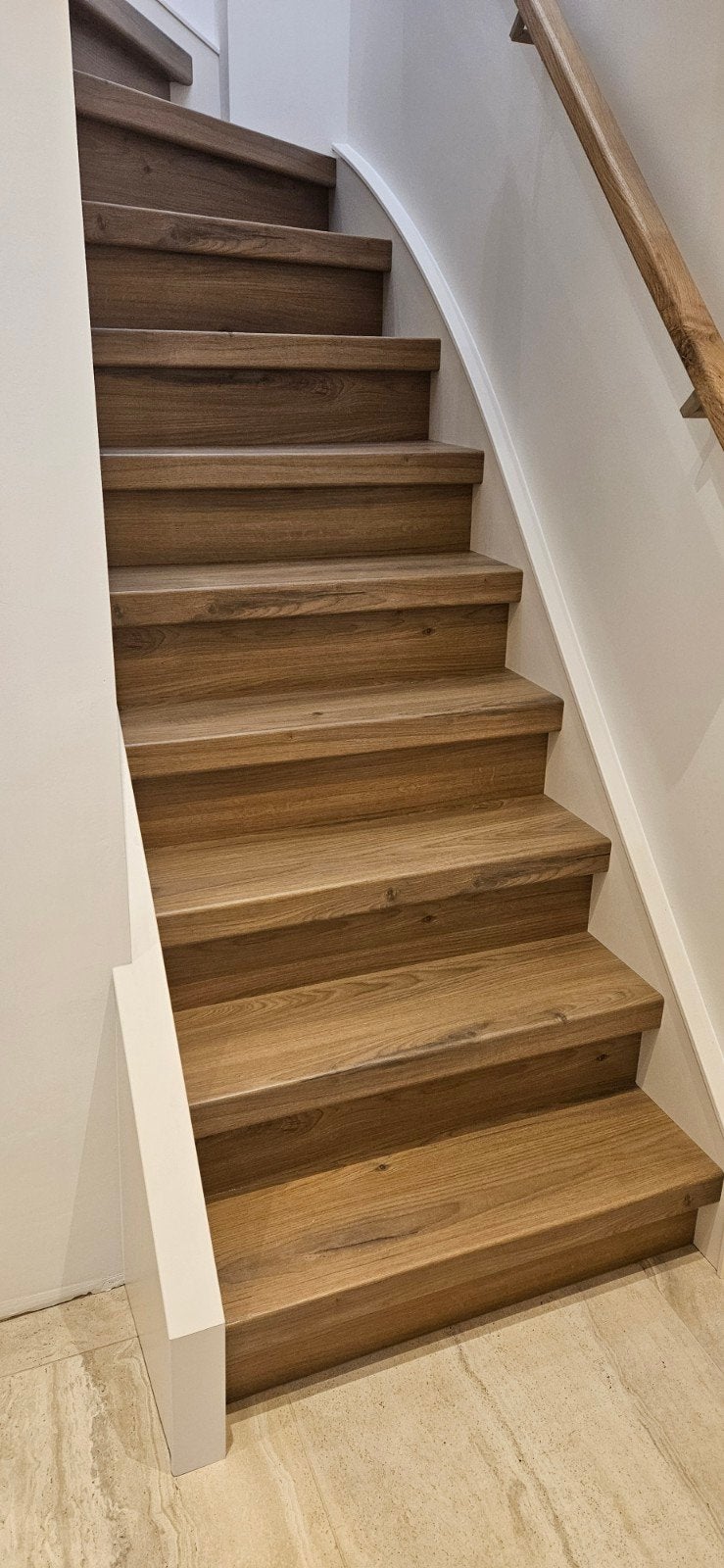Nieuwe Eiken Trapleuning - Modern en Duurzaam, Ophalen, Nieuw