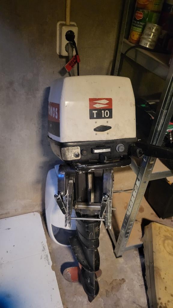 Tomos T10 10pk buitenboordmotor kortstaart, Ophalen, Zo goed als nieuw, Motor en Techniek