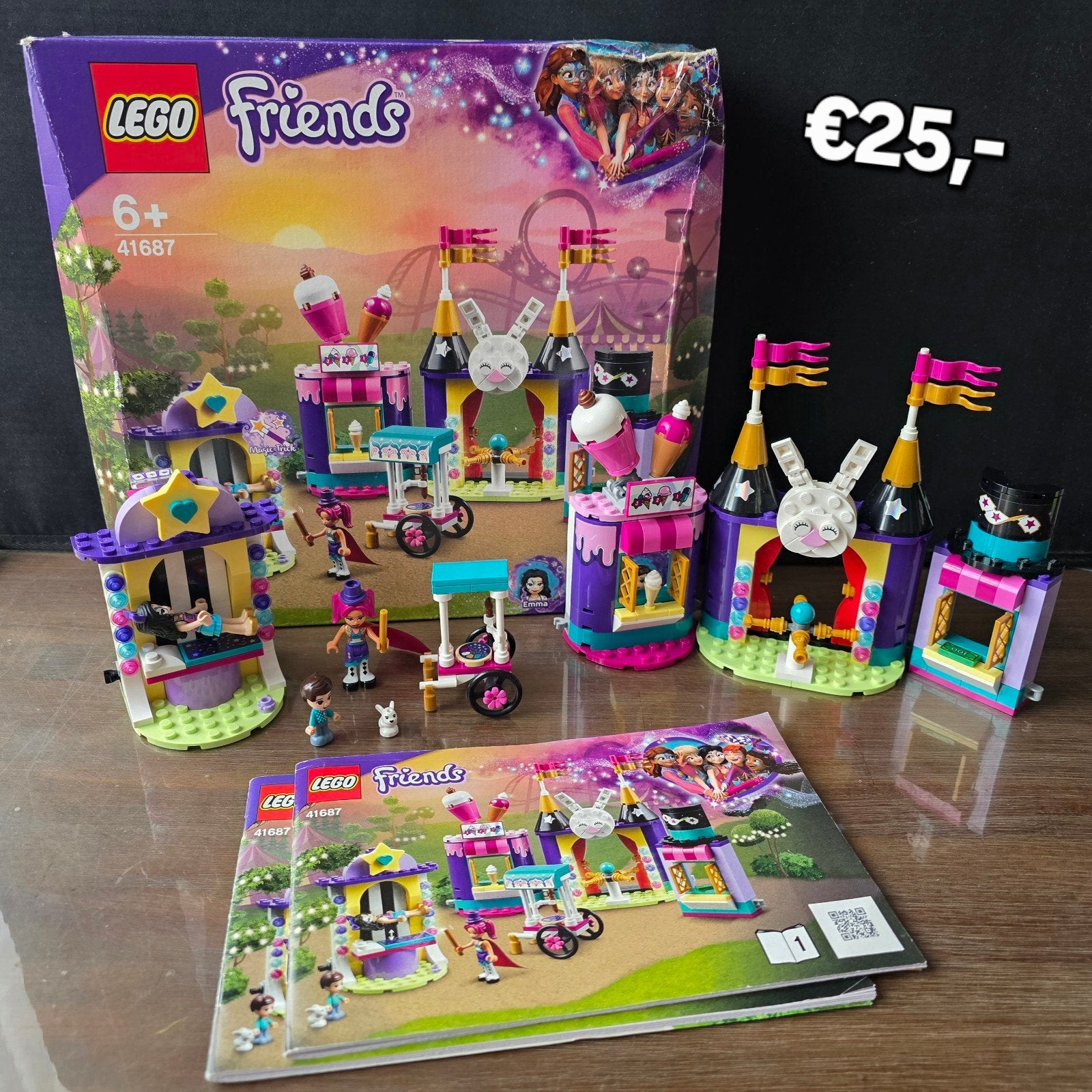 LEGO Friends Magische Kermisattracties Circus (41687), Lego, Nieuw, Friends, Ophalen of Verzenden