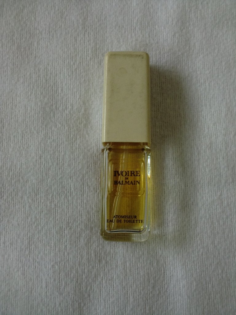 oud flesje Ivoire de Balmain Atomiseur Eau de Toilette, Verzamelen, Parfumverzamelingen, Ophalen of Verzenden, Gebruikt, Parfumfles