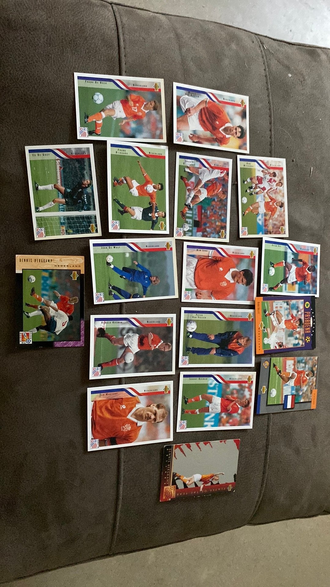 Panini upperdeck Nederlands elftal, Ophalen of Verzenden, Zo goed als nieuw, Overige binnenlandse clubs, Poster, Plaatje of Sticker
