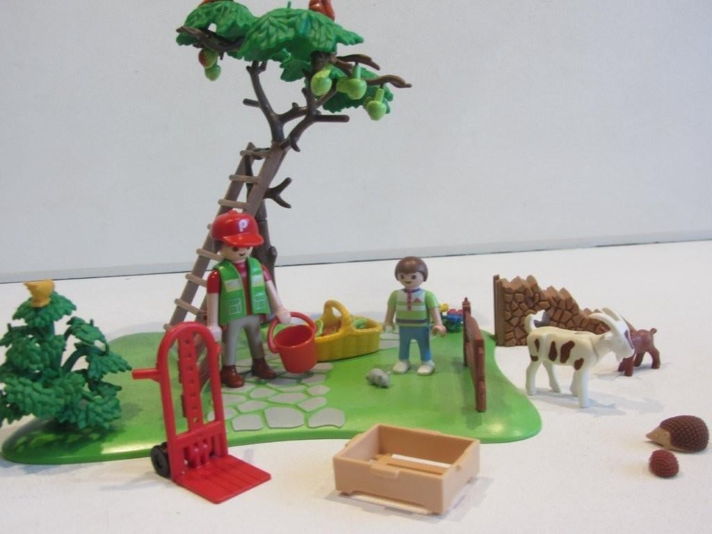 Playmobil boer met appeloogst – 4146, Ophalen of Verzenden, Gebruikt, Los playmobil