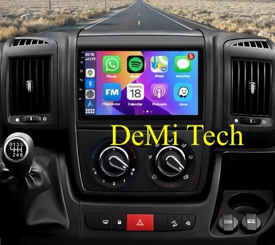 Fiat Ducato, Citroen Jumper & Peugeot Boxer Carplay Nieuw!, Ophalen of Verzenden, Nieuw