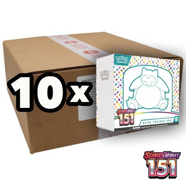 🚨 151 Eliite Trainer Box Case mint (ERKENDE WEBSHOP)