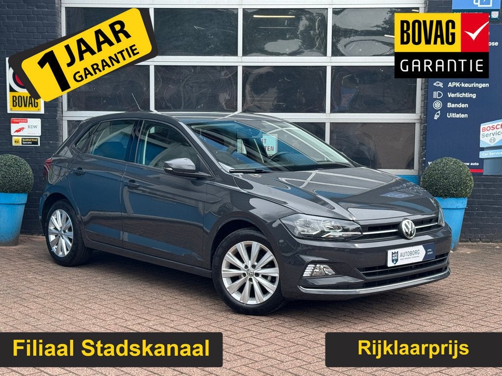 Volkswagen Polo 1.0 TSI Highline, Auto's, Volkswagen, Bedrijf, Te koop, Polo, ABS, Adaptive Cruise Control, Airbags, Airconditioning