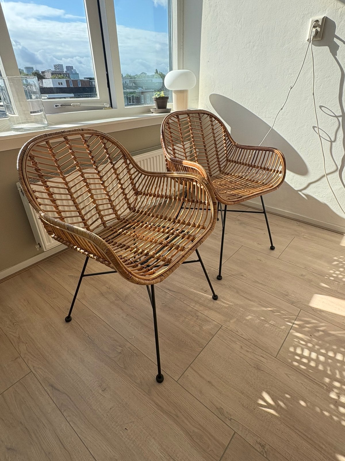 Rotan stoelen, Ophalen, Zo goed als nieuw, Rotan