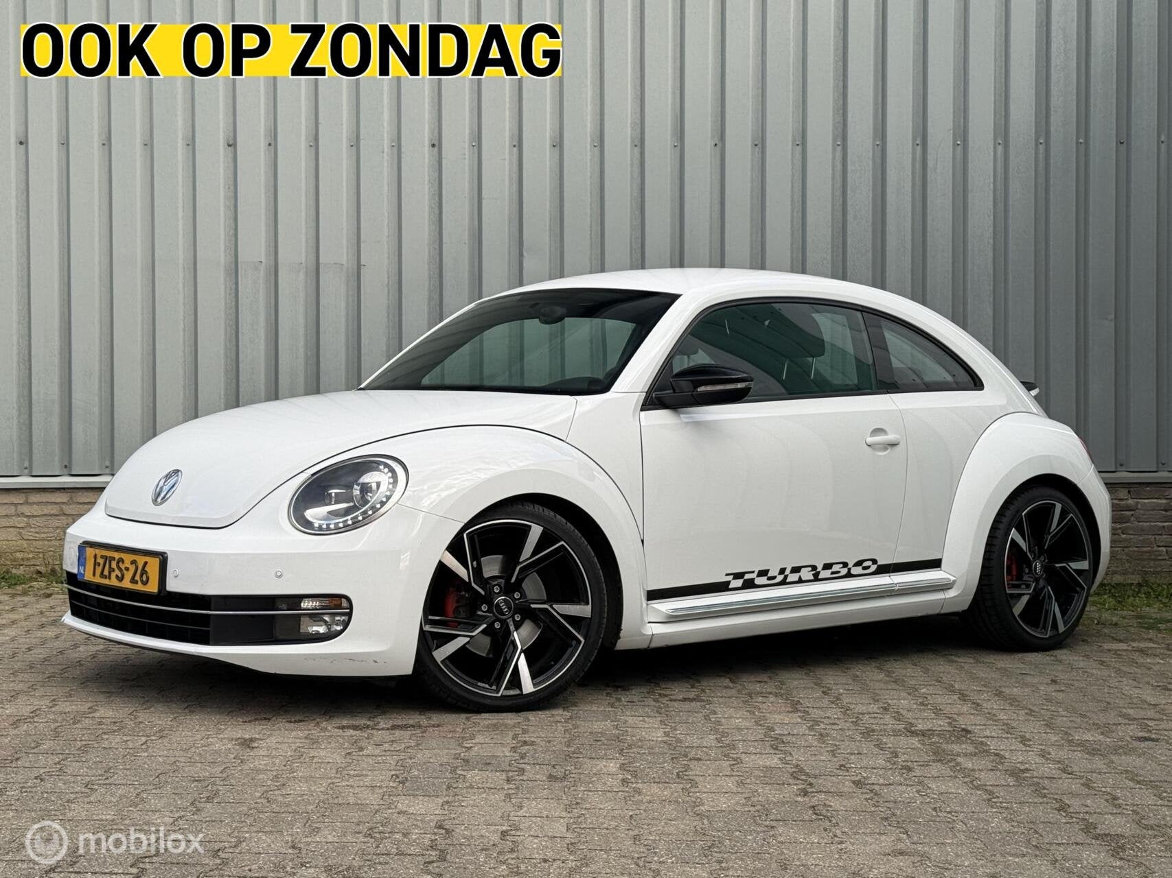 Volkswagen Beetle 2.0 TSI Sport DSG | Automaat | Leder | 19", Auto's, Euro 5, 4 cilinders, 1984 cc, 4 stoelen
