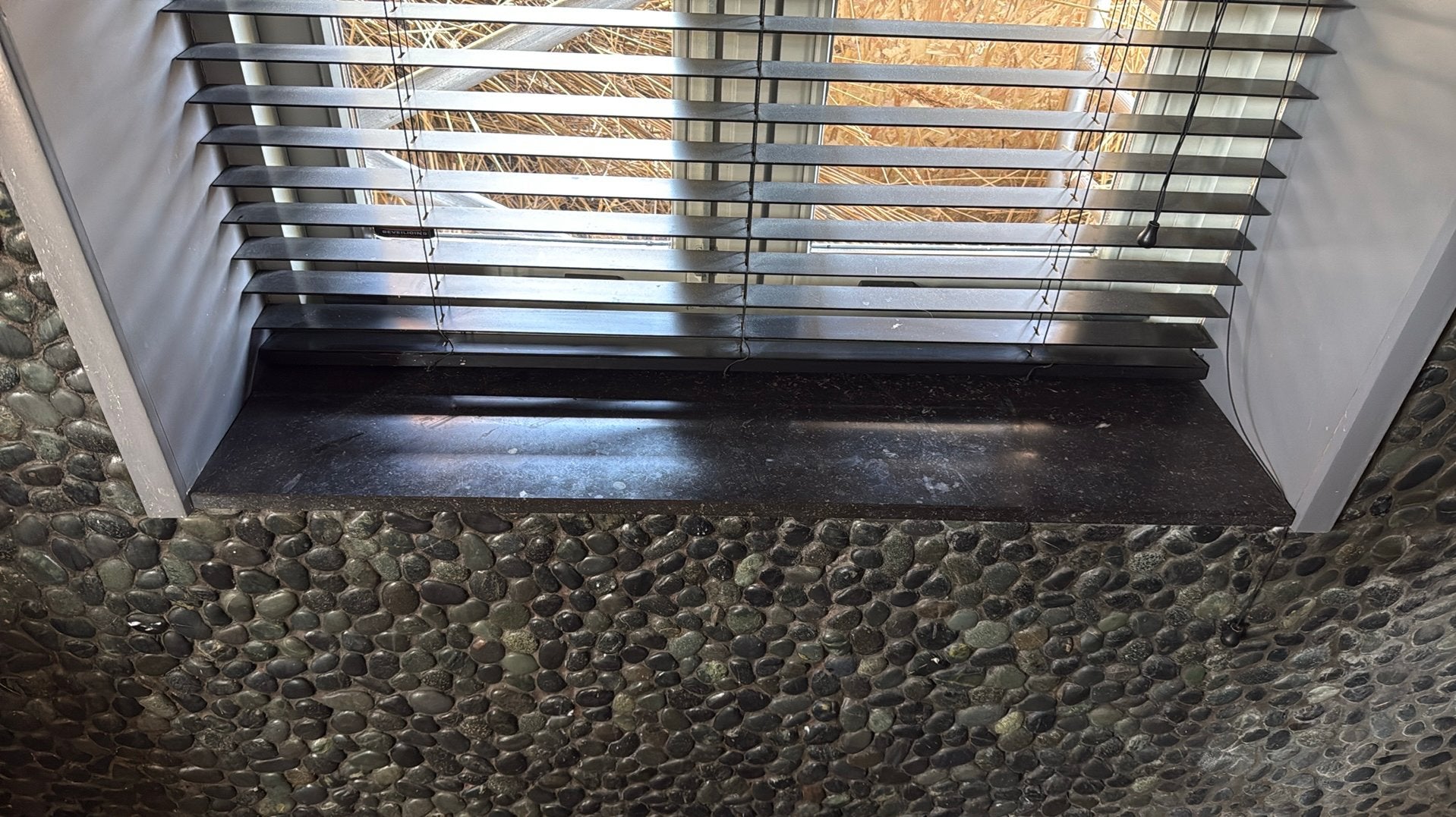Hardstenen vensterbank 1150 x 250 mm, Doe-het-zelf en Verbouw, Ophalen, Gebruikt, Minder dan 80 cm, 80 tot 120 cm