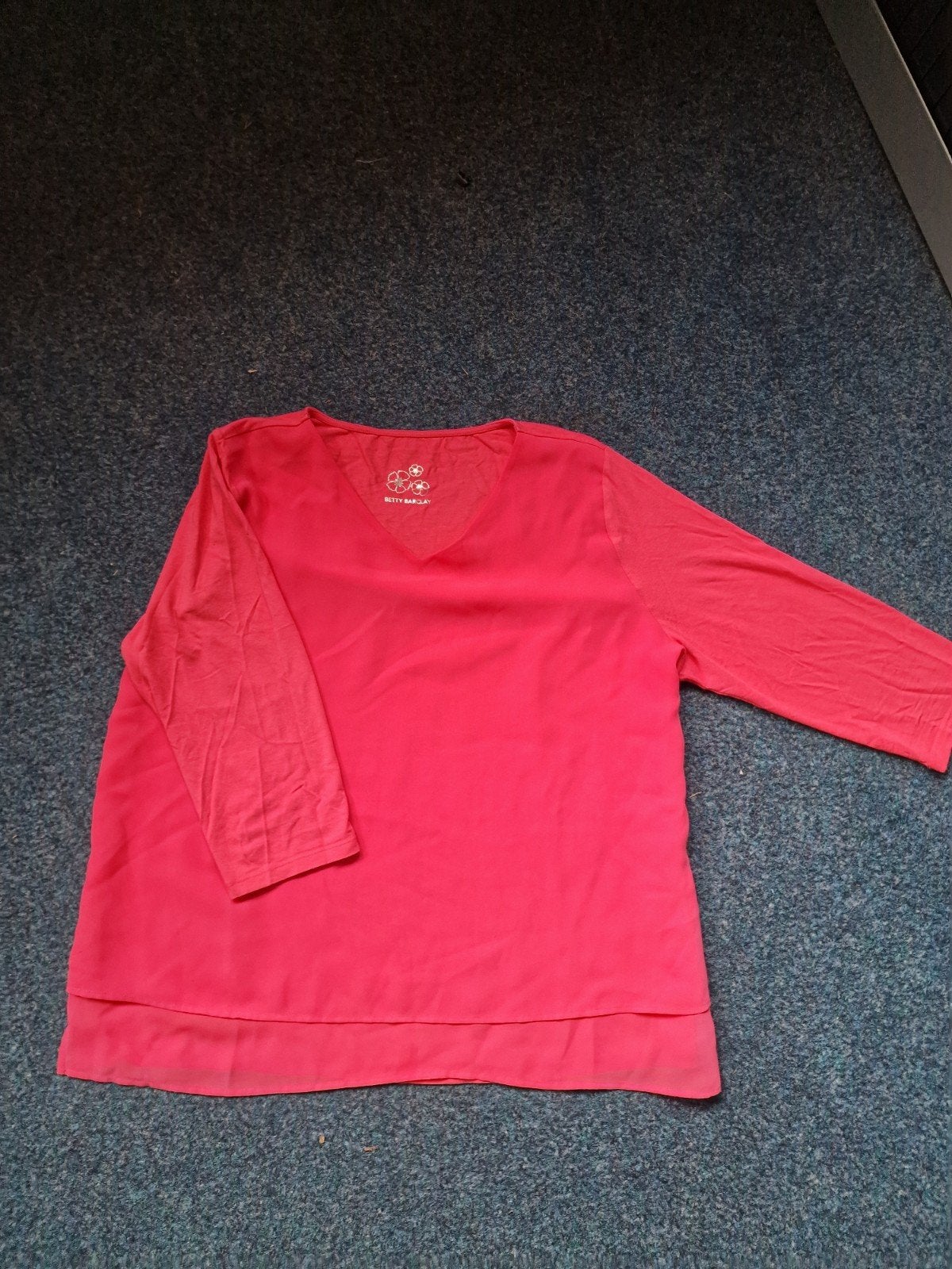 Betty Barclay roze top met 3/4 mouwen, Maat 42/44 (L), Betty Barclay, Ophalen of Verzenden, Zo goed als nieuw