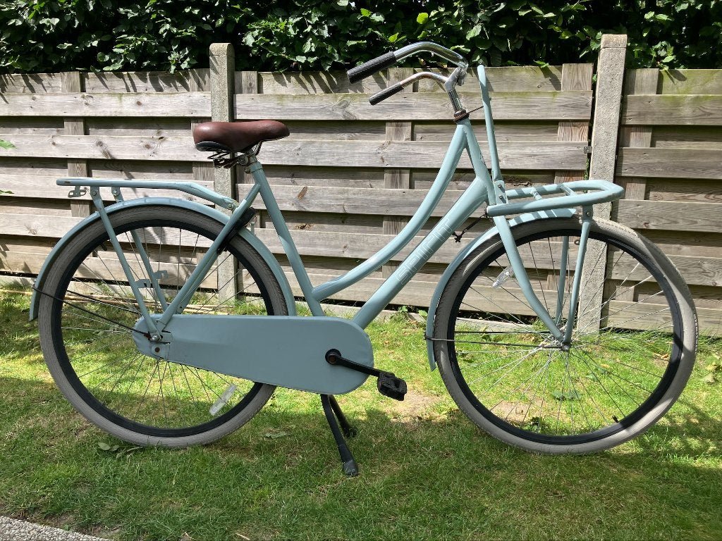 lichte blauwe meisjes fiets 13/14 jaar, Terugtraprem, Gebruikt, Spirit, Ophalen