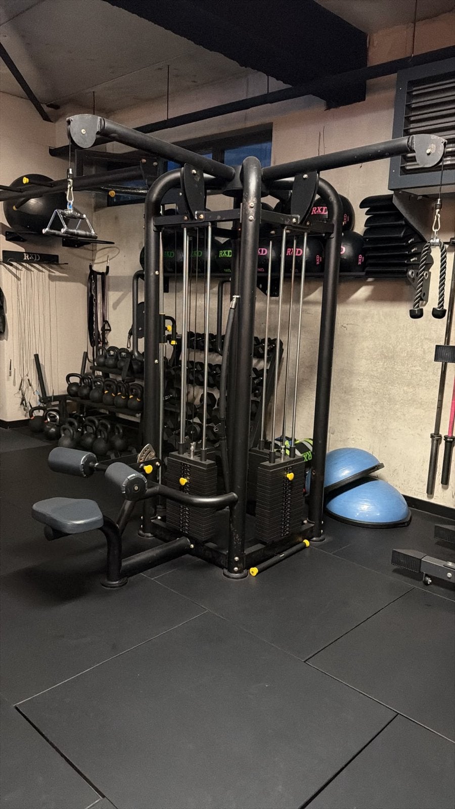 5-Stack Cable Crossover met Lat Pulldown - Zeer Nette Staat, Sport en Fitness, Overige typen, Onbekend, Armen, Ophalen of Verzenden